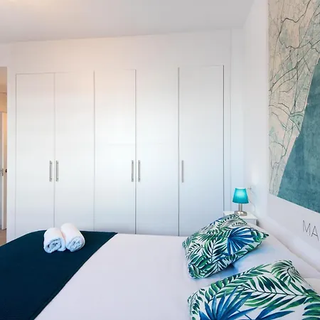 Apartamento Lujoso Piso Con Jardin Privado A Dos Minutos Andando De La Playa Alamos *